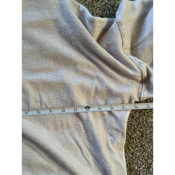 Bryn‎ Walker 3/4 Sleeve Boxy Crop Women's Ivory Top Blouse Scoop Neck Size S /u1 - Picture 7 of 8